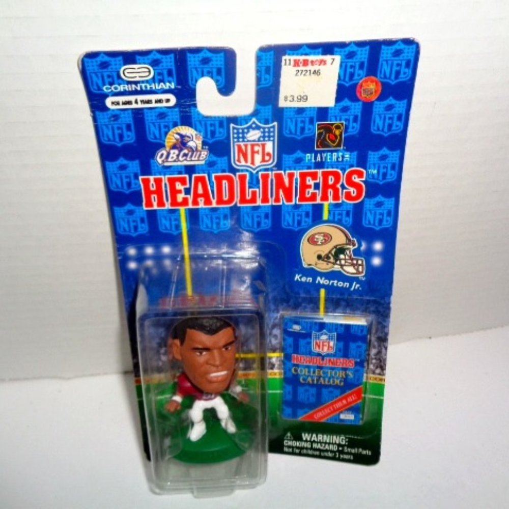 1997 Ken Norton Jr. 3" Figure, Headliners By Corinthian, 49ers Sealed